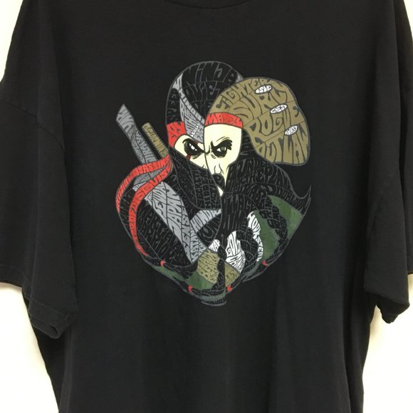 Pirate in Words T-Shirt NEW Unworn Size Men's XXL, 2XL Ninja Vs. Pirates - Picture 4 of 5